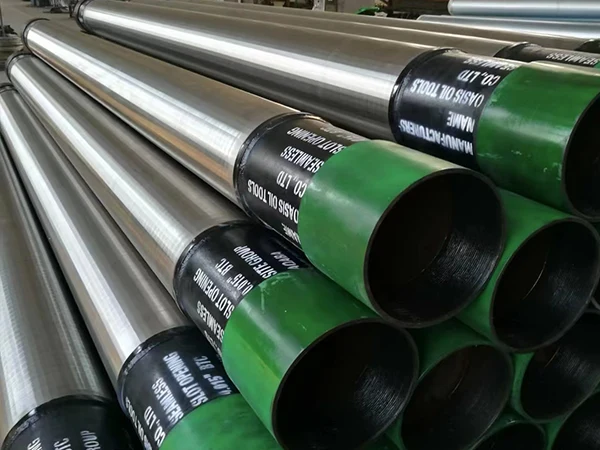 Internal threaded connection of pipe-based well screen