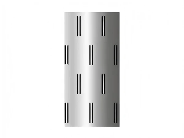 The slotting pattern of slotted liner is gang.