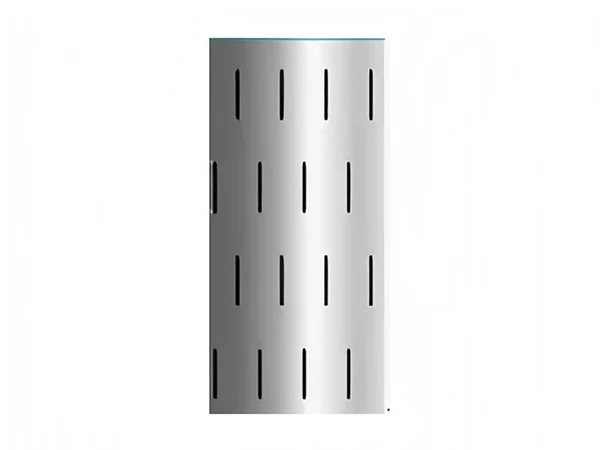 The slotting pattern of slotted liner is staggered.